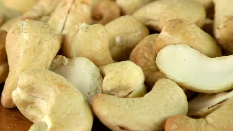 Video Stock Cashew Nuts Spinning Macro Live Wallpaper For PC - Free Live Wallpaper