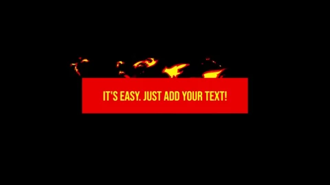 Video Stock Cartoon Fire Lower Third Live Wallpaper For PC - Free Live Wallpaper