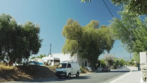 Video Stock Cars Passing On A Street In A Town Live Wallpaper For PC - Free Live Wallpaper
