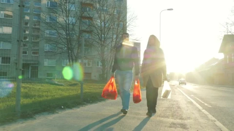 Video Stock Carrying Shopping Bags Home Live Wallpaper For PC - Free Live Wallpaper