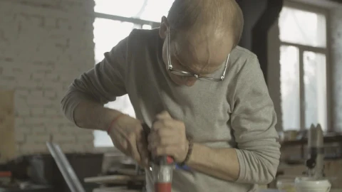 Video Stock Carpenter Using A Drill Live Wallpaper For PC - Free Live Wallpaper