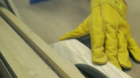 Video Stock Carpenter Slicing A Wooden Board In A Close Up Shot Live Wallpaper For PC - Free Live Wallpaper
