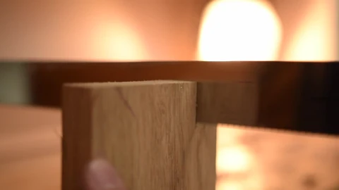 Video Stock Carpenter Sawing A Piece Of Wood Close Up Live Wallpaper For PC - Free Live Wallpaper