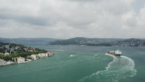 Video Stock Cargo Ship Turning Live Wallpaper For PC - Free Live Wallpaper