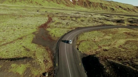 Video Stock Car Driving Down A Winding Road Live Wallpaper For PC - Free Live Wallpaper