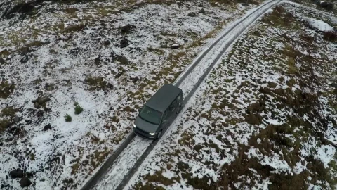 Video Stock Car Driving Along A Frozen Path Live Wallpaper For PC - Free Live Wallpaper