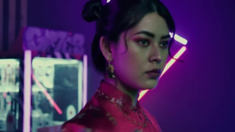 Video Stock Captivating And Elegant Woman In Kimono Live Wallpaper For PC - Free Live Wallpaper