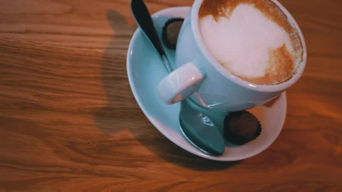 Video Stock Cappuccino In A Cup Live Wallpaper For PC - Free Live Wallpaper