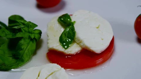 Video Stock Caprese Salad With Herbs Live Wallpaper For PC - Free Live Wallpaper