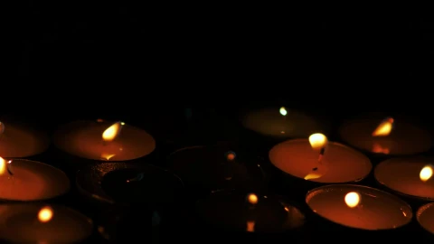 Video Stock Candles Lighting Detail Views Live Wallpaper For PC - Free Live Wallpaper