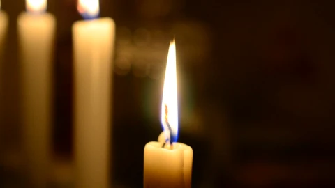 Video Stock Candles Burning In A Church Live Wallpaper For PC - Free Live Wallpaper