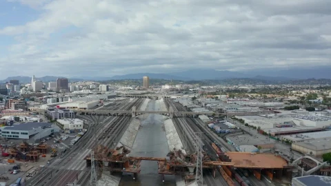 Video Stock Canal Under Construction Crossing Los Angeles Live Wallpaper For PC - Free Live Wallpaper