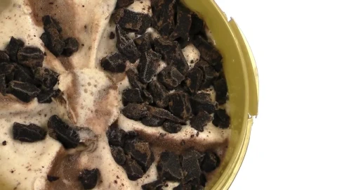 Video Stock Can Of Chocolate Chip Cookie Ice Cream Live Wallpaper For PC - Free Live Wallpaper