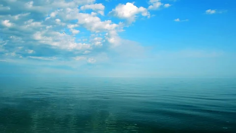 Video Stock Calm Ocean Across The Horizon Live Wallpaper For PC - Free Live Wallpaper