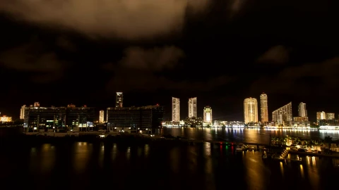 Video Stock Calm Night Over Miami Live Wallpaper For PC - Free Live Wallpaper
