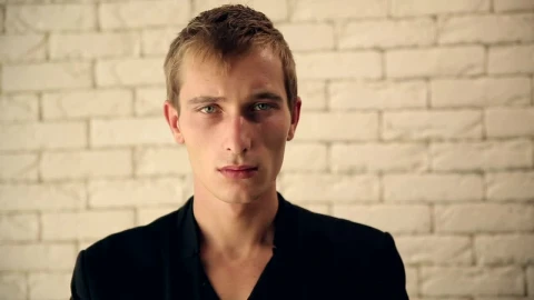Video Stock Calm Man Staring Into The Camera Live Wallpaper For PC - Free Live Wallpaper