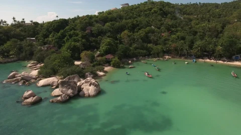Video Stock Calm Coastline With Turquoise Waters Live Wallpaper For PC - Free Live Wallpaper