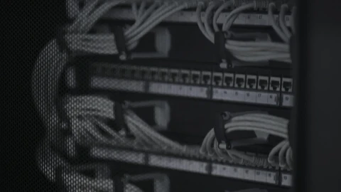 Video Stock Cables In A Server Room Live Wallpaper For PC - Free Live Wallpaper
