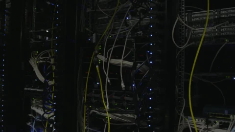 Video Stock Cables In A Datacenter Live Wallpaper For PC - Free Live Wallpaper
