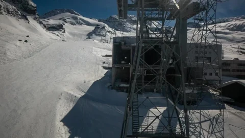 Video Stock Cable Car View In The Italian Alps Live Wallpaper For PC - Free Live Wallpaper