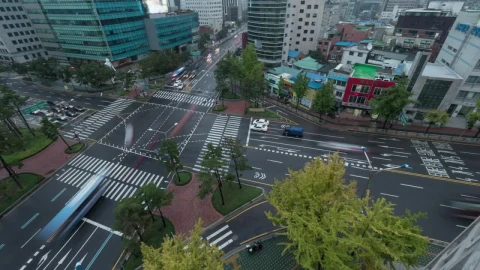 Video Stock Busy Roads In South Korea Live Wallpaper For PC - Free Live Wallpaper