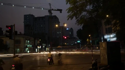 Video Stock Busy Night Traffic In Hanoi Live Wallpaper For PC - Free Live Wallpaper