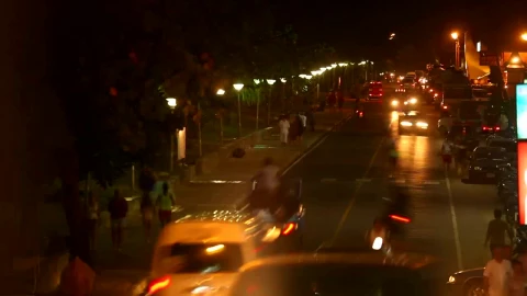 Video Stock Busy Night Street Live Wallpaper For PC - Free Live Wallpaper