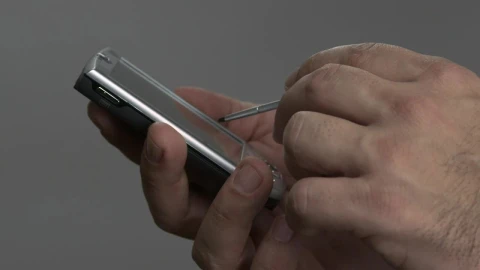 Video Stock Businessman With An Old Pda Live Wallpaper For PC - Free Live Wallpaper