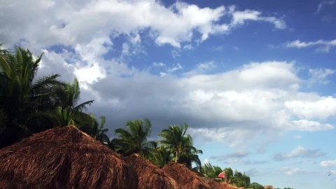 Video Stock Clouds In Playa Del Carmen Live Wallpaper For PC - Free Live Wallpaper