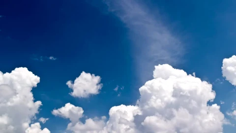 Video Stock Clouds Forming Across The Blue Sky Live Wallpaper For PC - Free Live Wallpaper