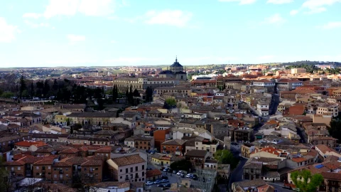 Video Stock Clouds Casting Shadows Over Toledo Live Wallpaper For PC - Free Live Wallpaper