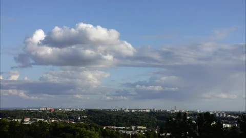 Video Stock Clouds Casting Shadows Over City Woodland Live Wallpaper For PC - Free Live Wallpaper