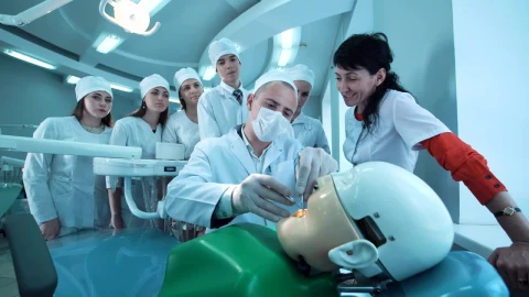 Stock Video Dental Students Watching A Dental Procedure Live Wallpaper For PC - Free Live Wallpaper