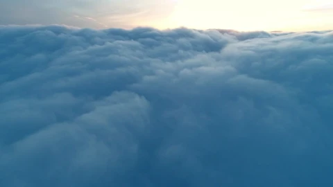 Stock Video Dense Clouds Texture High Aerial View Live Wallpaper For PC - Free Live Wallpaper