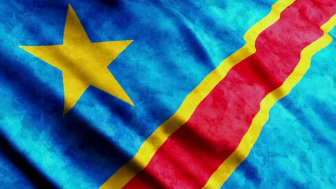 Stock Video Democratic Republic Of The Congo Flag In D Live Wallpaper For PC - Free Live Wallpaper