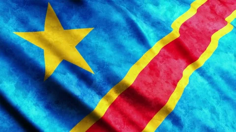 Stock Video Democratic Republic Of The Congo D Render Flag Live Wallpaper For PC - Free Live Wallpaper