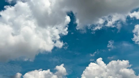 Stock Video Deep White Clouds Forming Live Wallpaper For PC - Free Live Wallpaper