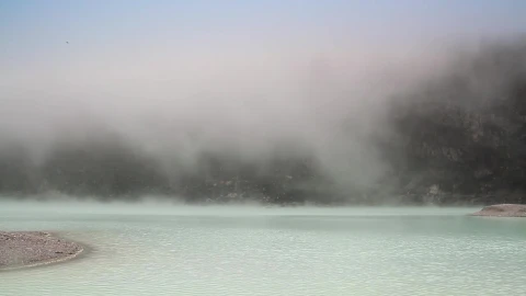 Stock Video Deep Fog Descending Across A Lake Live Wallpaper For PC - Free Live Wallpaper
