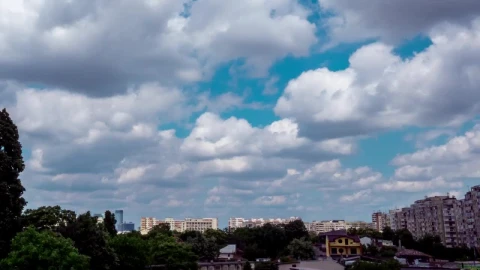 Stock Video Deep Clouds Blocking A Blue Sky Live Wallpaper For PC - Free Live Wallpaper