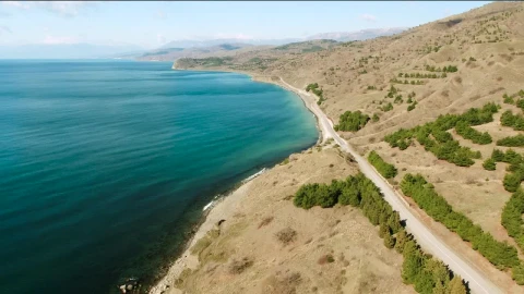 Stock Video Deep Blue Sea Along The Highlands Live Wallpaper For PC - Free Live Wallpaper