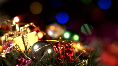 Stock Video Decorations Of Small Christmas Boxes Live Wallpaper For PC - Free Live Wallpaper