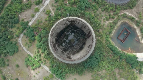 Stock Video Decaying Cooling Tower Live Wallpaper For PC - Free Live Wallpaper