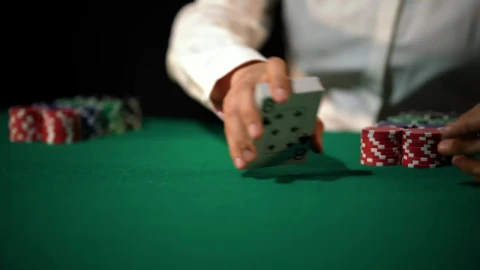 Stock Video Dealer Shuffling Poker Cards Live Wallpaper For PC - Free Live Wallpaper