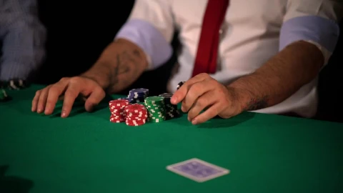 Stock Video Dealer Dealing Cards During A Poker Game Live Wallpaper For PC - Free Live Wallpaper