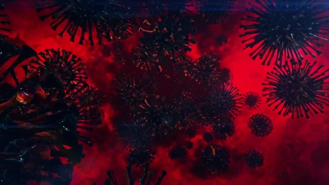Stock Video Deadly Virus Inside The Human Body D Live Wallpaper For PC - Free Live Wallpaper
