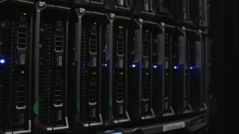 Stock Video Datacenter Racks Live Wallpaper For PC - Free Live Wallpaper