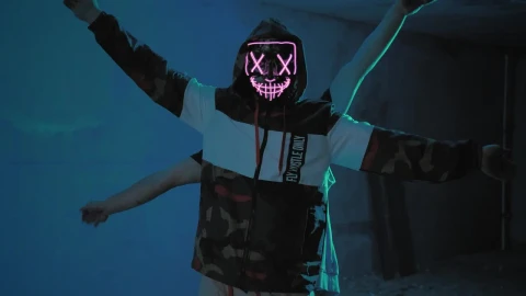 Stock Video Dancers Practicing A Choreography With Mask Live Wallpaper For PC - Free Live Wallpaper