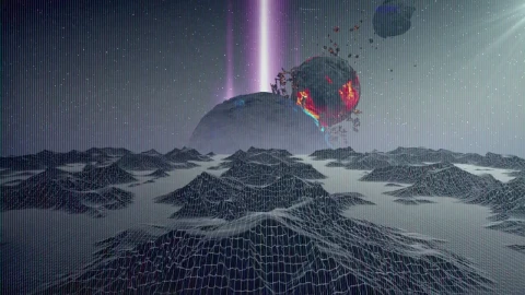 Stock Video Cyberpunk World In The Space Live Wallpaper For PC - Free Live Wallpaper