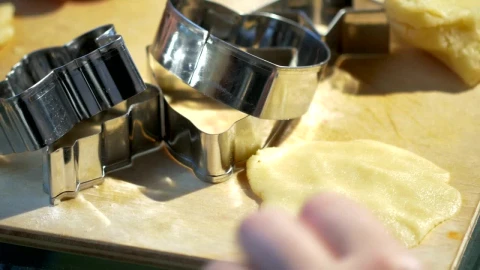 Stock Video Cutting Out Pastry Shapes Live Wallpaper For PC - Free Live Wallpaper