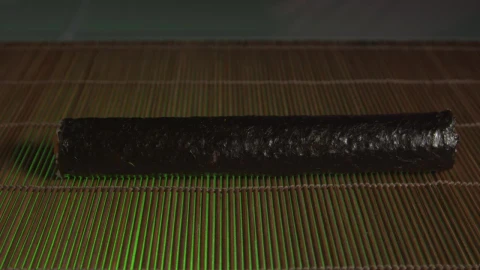 Stock Video Cutting A Roll Of Sushi Live Wallpaper For PC - Free Live Wallpaper